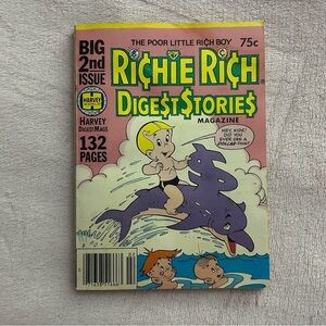 ✨4 for $20✨ Richie Rich Digest Stories vintage comic book 1978